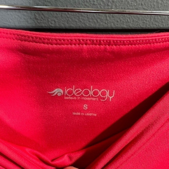 ideology 7/8 length high rise leggings-watermelon pop color-NWT - Picture 5 of 6